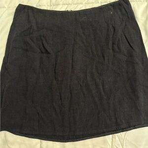Princess Polly Elegant Black Mini Skirt